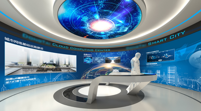 數(shù)字展館 科技展廳展示空間 (178)